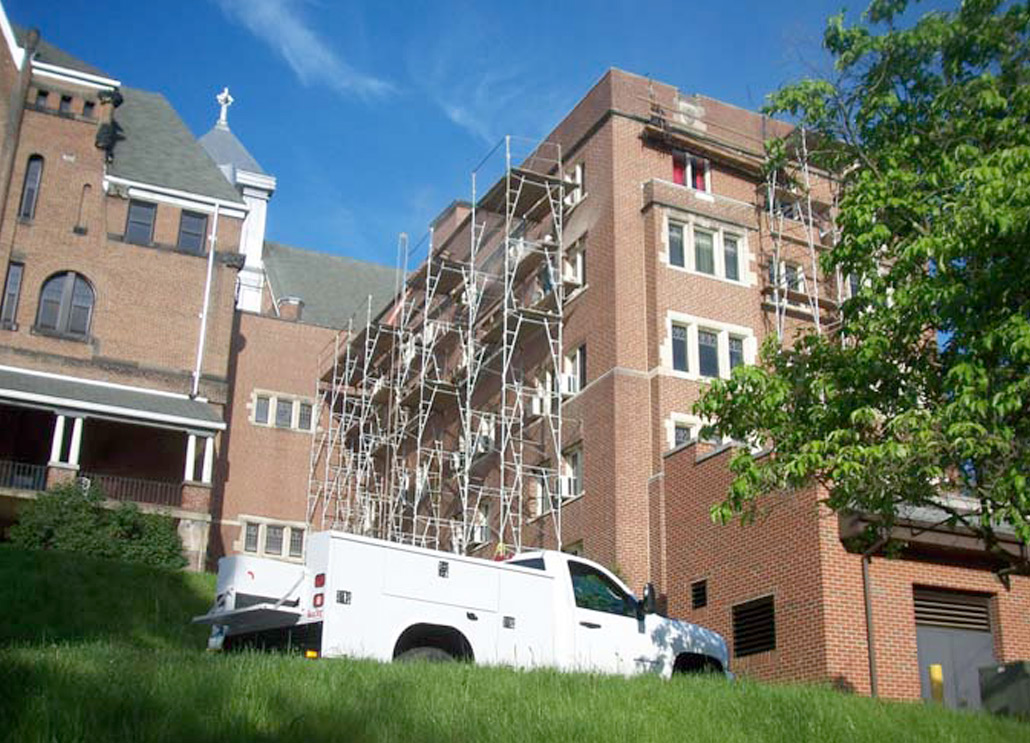 Professional brick repointing and masonry repair in Greensburg PA