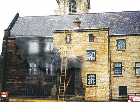 Stone Restoration in Process